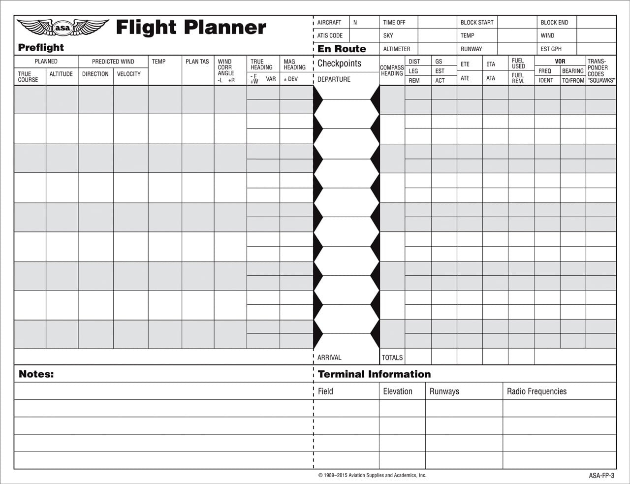 ASA Flight Planner