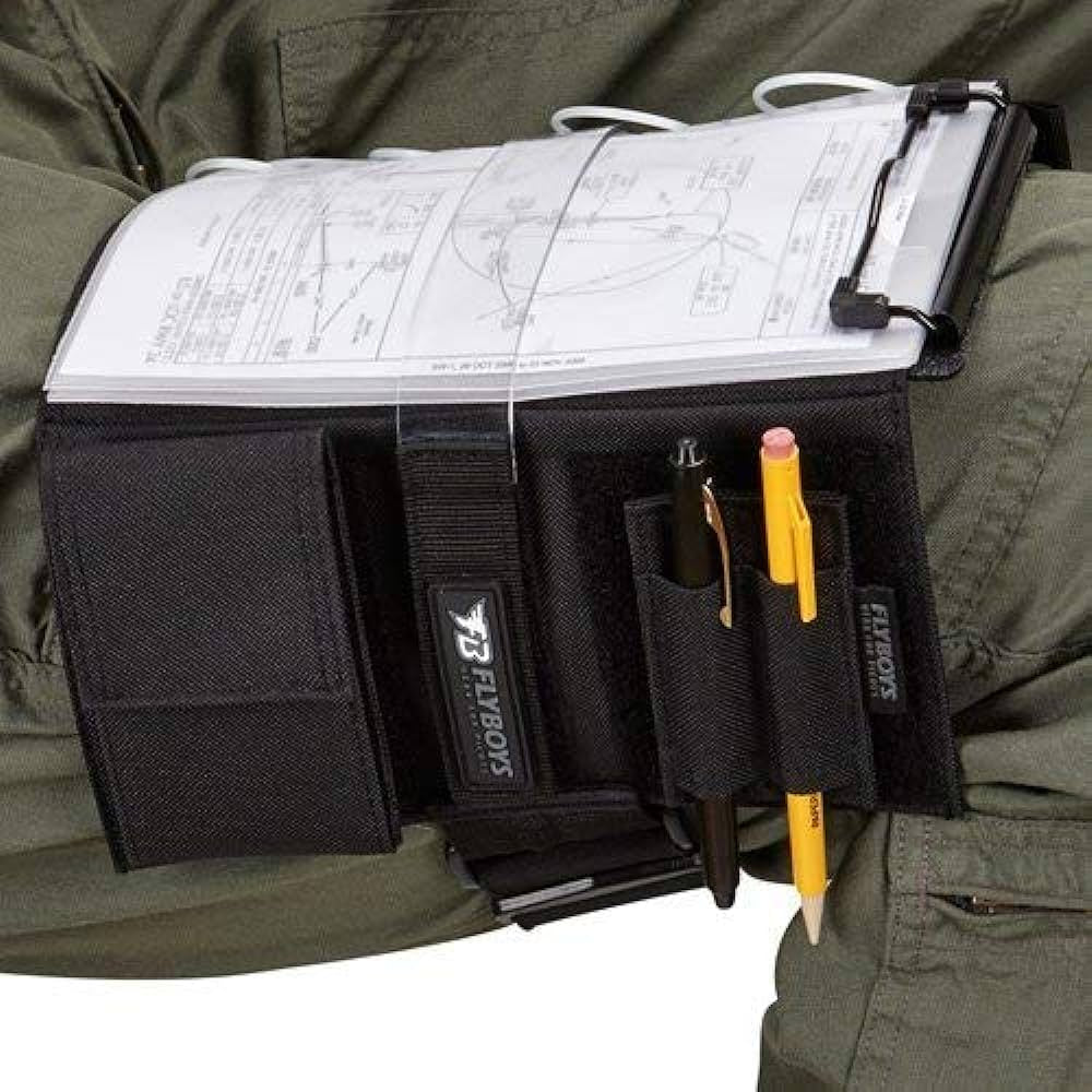 Flyboys Kneeboard with clipboard