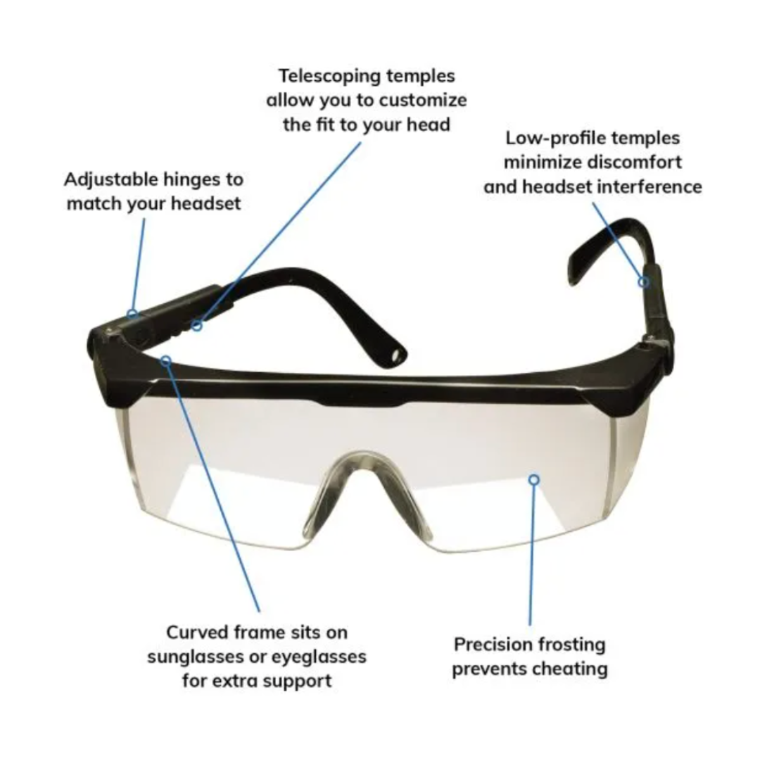 Adjustable IFR Training Glasses