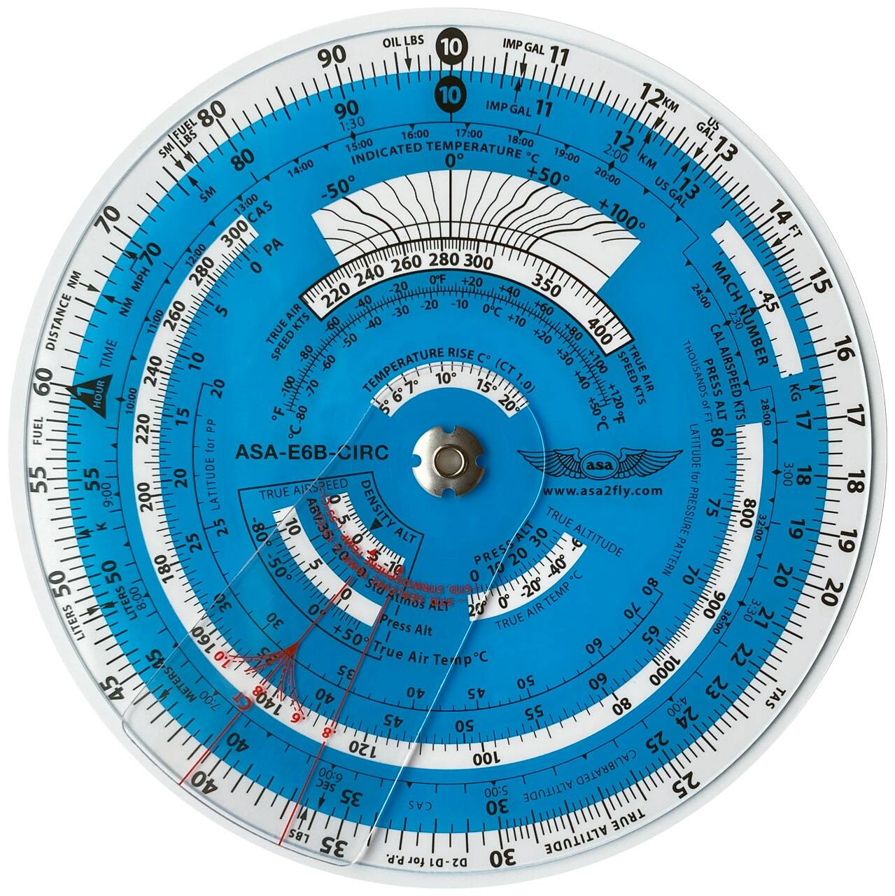 Circular E6B Flight Computer
