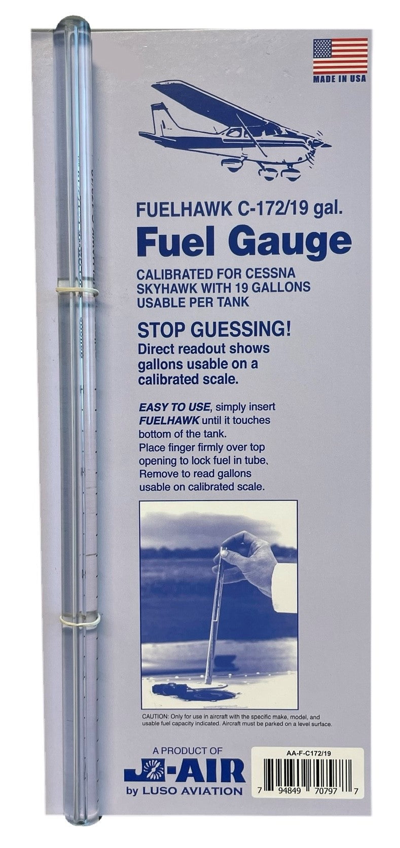Fuel Gauge C172/19 gal.