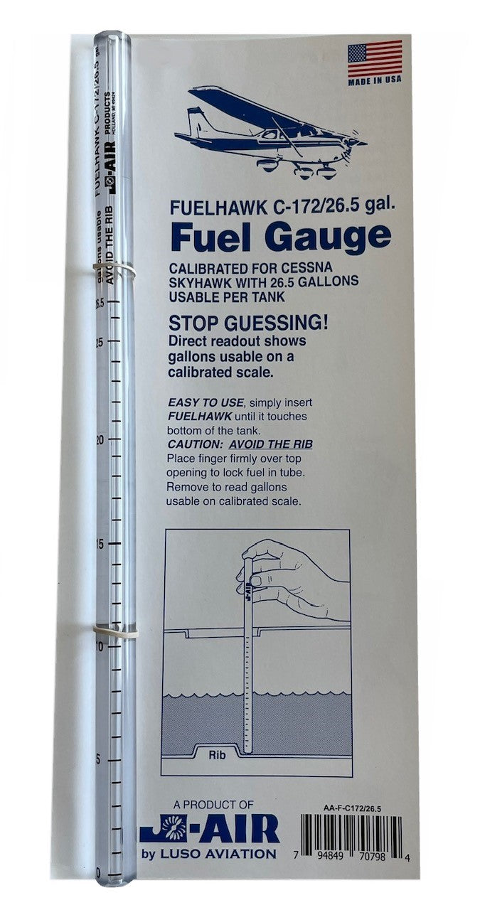 Fuel Gauge C172/26.5 gal.