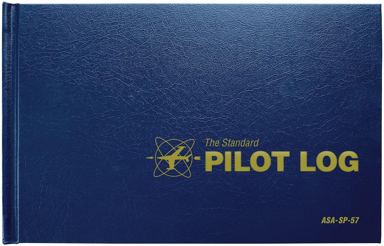 The Standard® Pilot Log (Navy Blue) – tomspilotshop